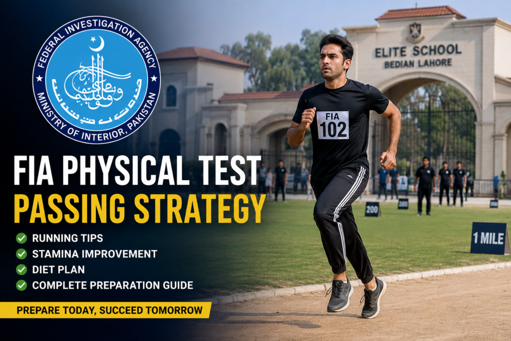 how to pass FIA physical test
